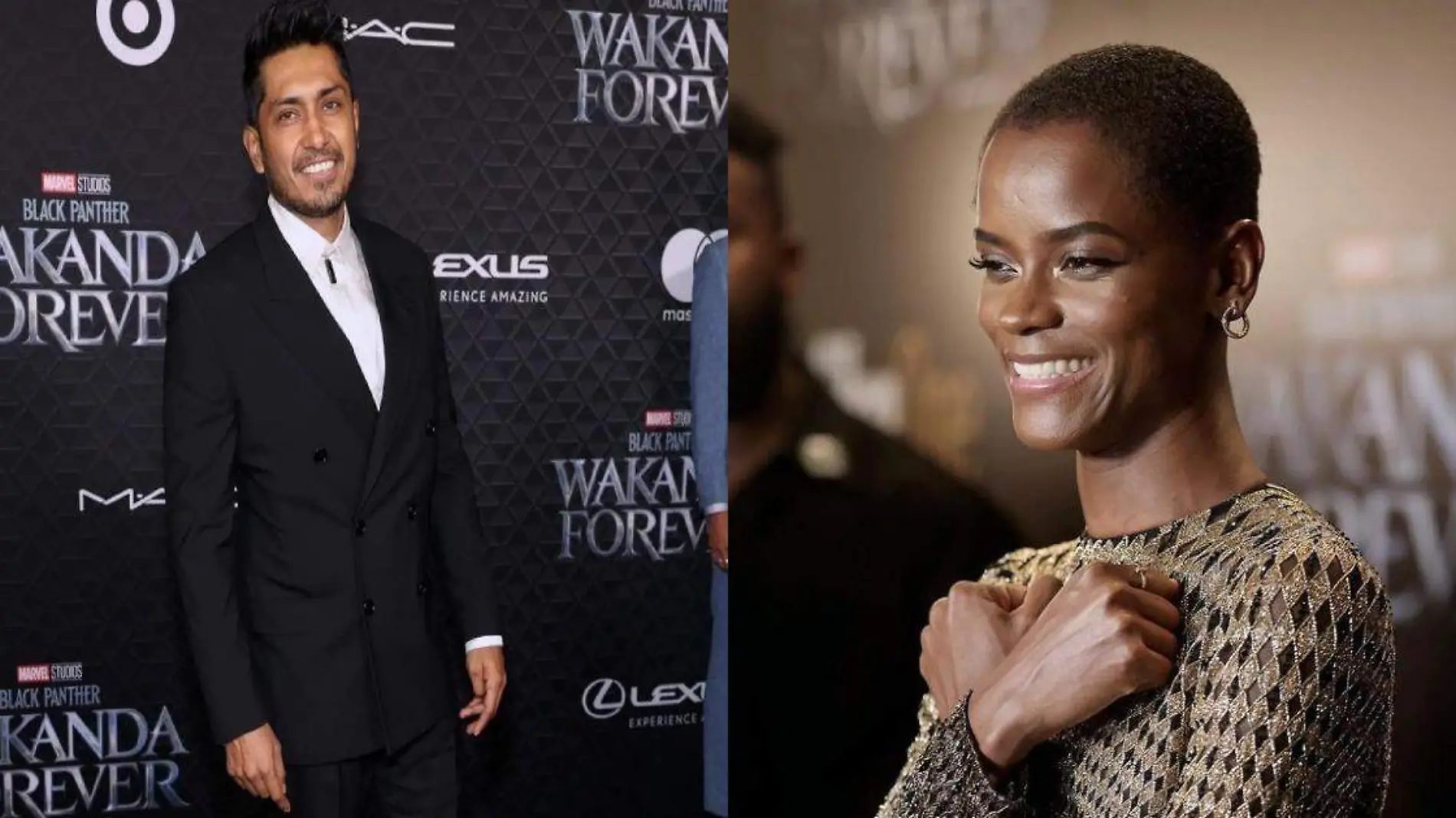 Letitia Wright asegura que Tenoch Huerta es el amor de su vida